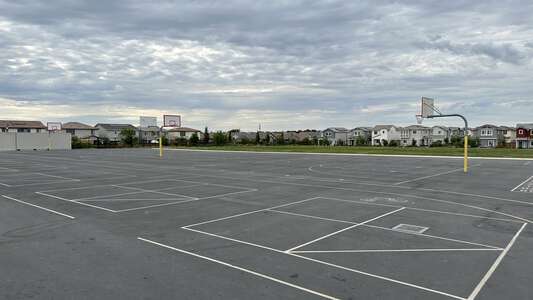 Riego Creek Elementary School Outdoor Basketball Courts in Roseville