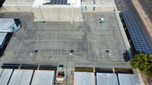 Park Middle School Outdoor Basketball Courts in Antioch