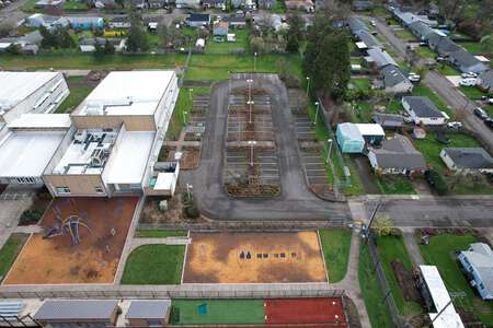 Maple Elementary School Parking Lot in Springfield