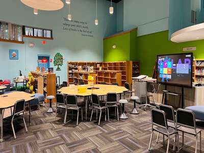 Solar Preparatory School for Boys Library in Dallas 2