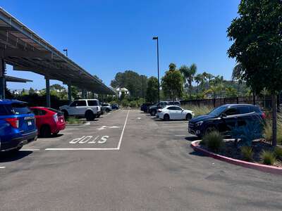 Skyline Elementary School Parking Lot in Solana Beach