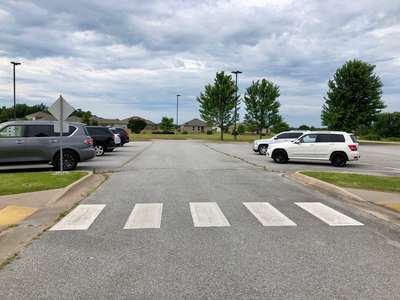 Shaw Elementary School Parking Lot 1 in Springdale