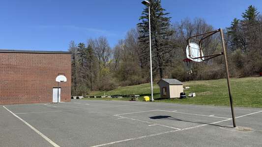 Wildwood Elementary School Outdoor Basketball Courts in Amherst