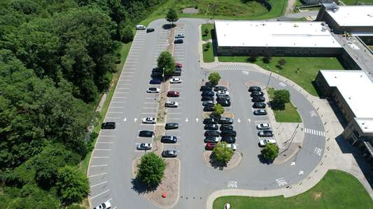 Newell Elementary School Parking Lot - Front in Charlotte 2