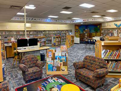 Cochiti Elementary School Library in Albuquerque