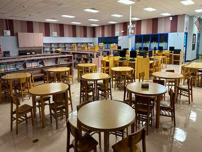 Irving & Beatrice Peskoe K-8 Center Library in Miami