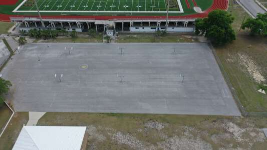 Denison Middle School Outdoor Basketball Courts in Winter Haven 2