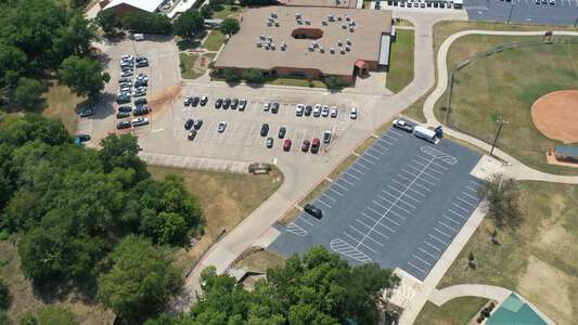 Sixth Grade Center Parking Lot - Front in Argyle 2