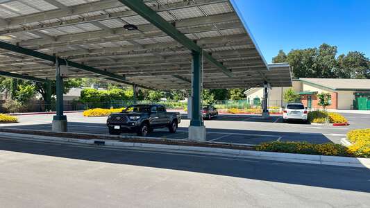 New Westmore Oaks Elementary School Parking Lot in West Sacramento