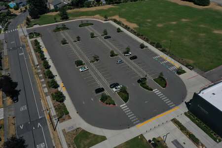 Evergreen Middle School Parking Lot (EMS) in Kent