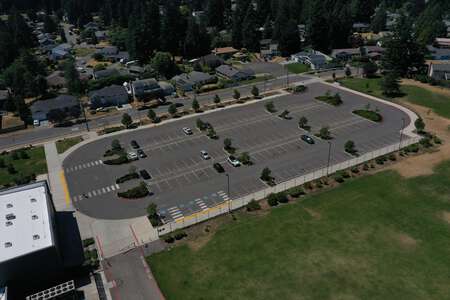 Evergreen Middle School Parking Lot (EMS) in Kent
