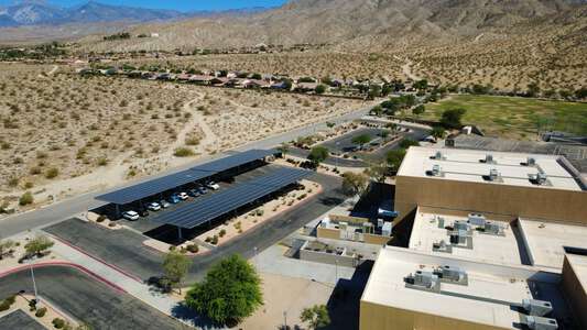 Painted Hills Middle School Parking Lot - Side in Desert Hot Springs 3