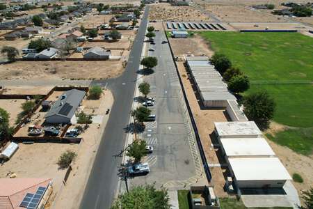 Robert P. Ulrich Elementary School Parking Lot - Long in California City