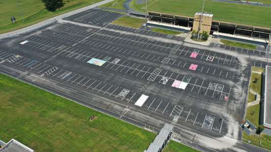 Pasco High School Parking Lot - Football Stadium in Dade City