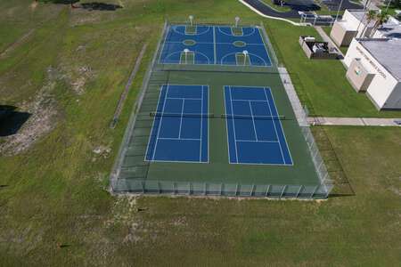 Bayonet Point Middle School Tennis Courts in New Port Richey