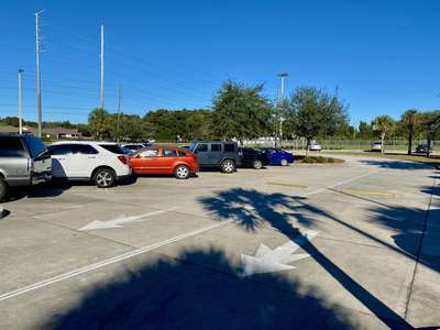 Sorrento Elementary Parking Lot in Sorrento