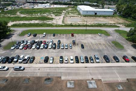 Escamilla Elementary School Parking Lot - Side in Houston