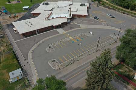 Tyhee Elementary School Parking Lot - Front in Chubbuck 2