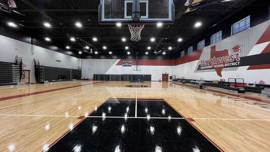 NISD Dennis McCreary Multipurpose Center Gym in Justin