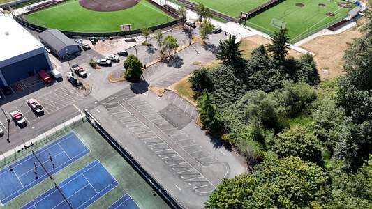 Juanita High School Parking Lot - Athletics in Kirkland
