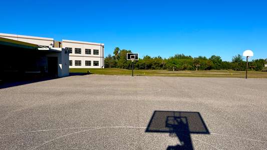 Sunshine Elementary School Blacktop / Basketball Courts in Lehigh Acres