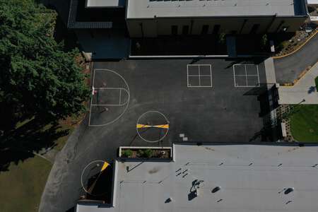 Illahee Middle School Blacktop in Federal Way