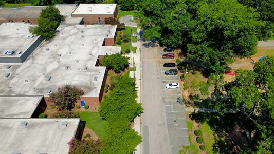 Cornelius Elementary School Parking Lot - Front in Cornelius 2