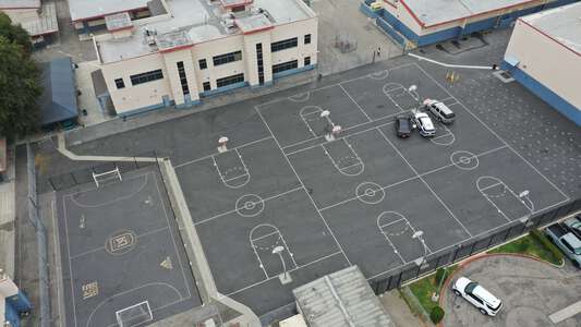 Hosler Middle School Blacktop Soccer Field in Lynwood