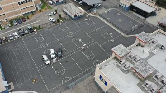 Hosler Middle School Blacktop Soccer Field in Lynwood