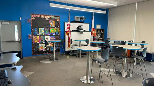 John F. Kennedy Middle School Library in North Miami Beach 1
