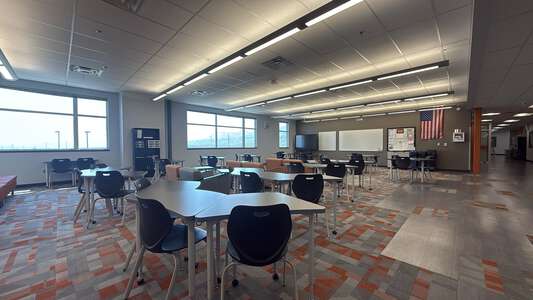 Rock Springs Satellite High School Second Floor Commons in Rock Springs 2