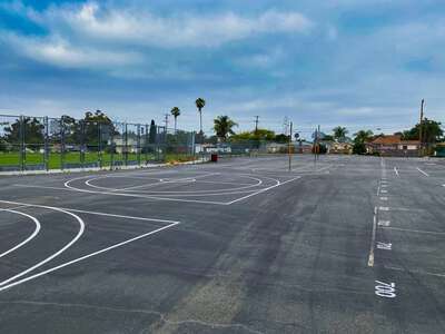 Joyner Elementary School Outdoor Basketball Courts in San Diego
