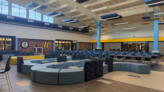 Putnam City West High School The Patrium in Oklahoma City