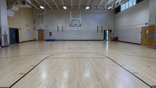 Amherst-Pelham Regional High School Back Gym in Amherst