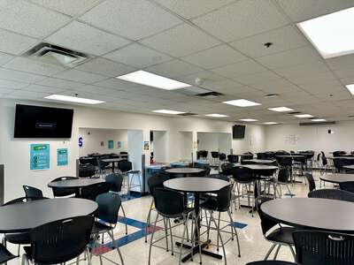 New Tech High School at BF Darrell Cafeteria in Dallas