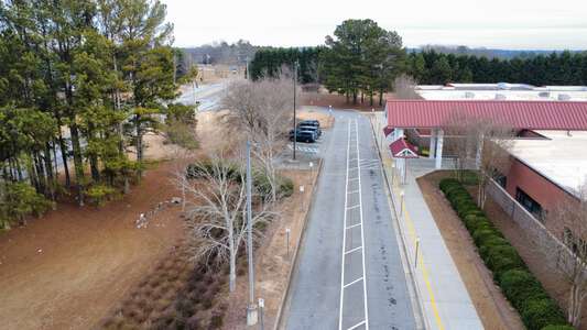 Dacula Elementary School Parking Lot - Main Front in Dacula 2