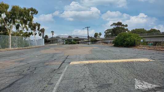 San Diego High Educational Complex Balboa Stadium Parking Lot in San Diego