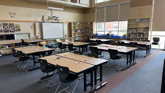 Jefferson Elementary School Library in Spokane