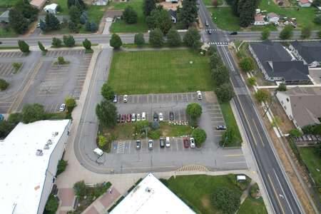 Coeur d'Alene High School North Parking Staff Lot in Coeur d' Alene