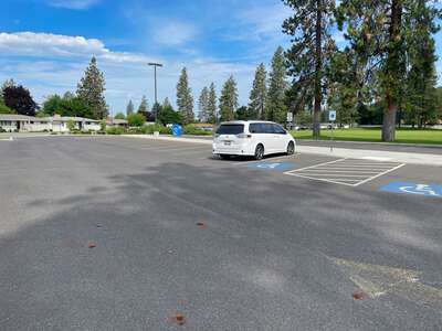 Balboa Elementary School Parking Lot in Spokane