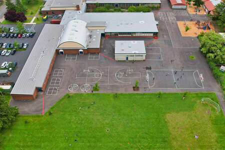 Kelly K-5 School Outdoor Basketball Courts in Portland