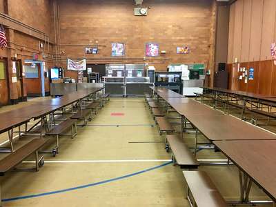Sussex Avenue School Cafeteria in Newark