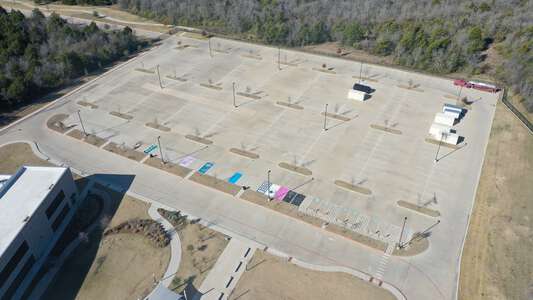 Vroonland Vanguard High School Parking Lot - Students in Mesquite