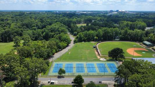 Myers Park High School Tennis Courts in Charlotte 3