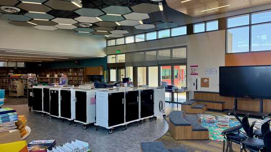 Ramona Elementary School Library in Hemet