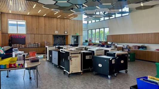 Ramona Elementary School Library in Hemet