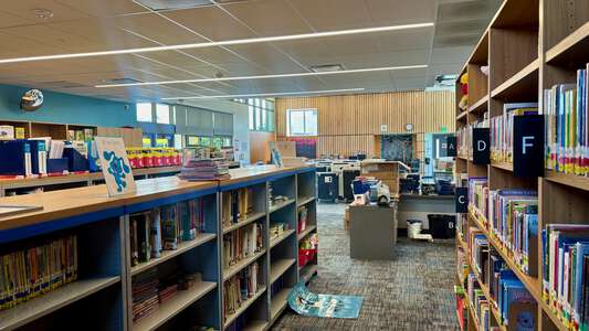 Ramona Elementary School Library in Hemet