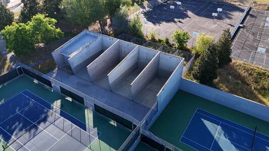 Evergreen Valley High School Handball Courts in San Jose 2