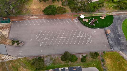 Monterey Child Development Center Parking Lot in Monterey