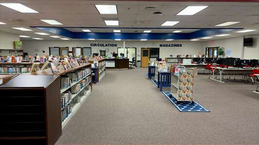Berkmar Middle School Library in Lilburn 3